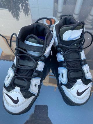 Sneakers Nike Air More Uptempo Bianche e Nere