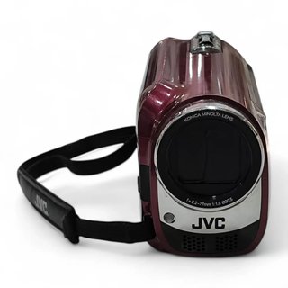CAMARA DE VIDEO JVC GZ-MG630RE  EVERIO  ROJA +  2 BATERIAS Y FUNDA
