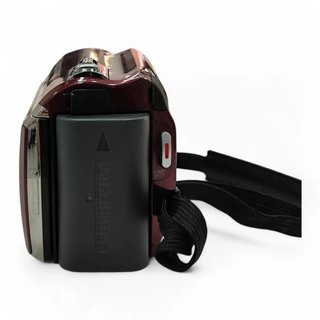 CAMARA DE VIDEO JVC GZ-MG630RE  EVERIO  ROJA +  2 BATERIAS Y FUNDA