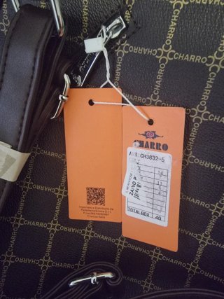 Zaino Charro monogramma marrone