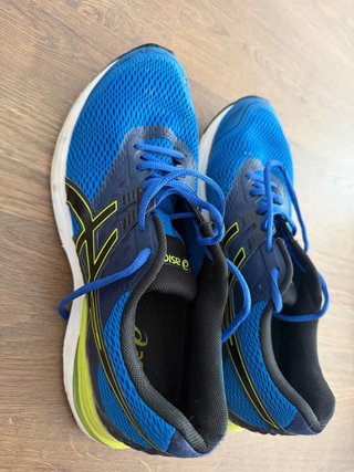 Zapatillas de correr Asics Azul y Amarillo