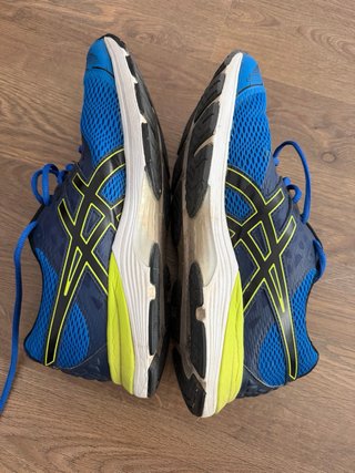 Zapatillas de correr Asics Azul y Amarillo
