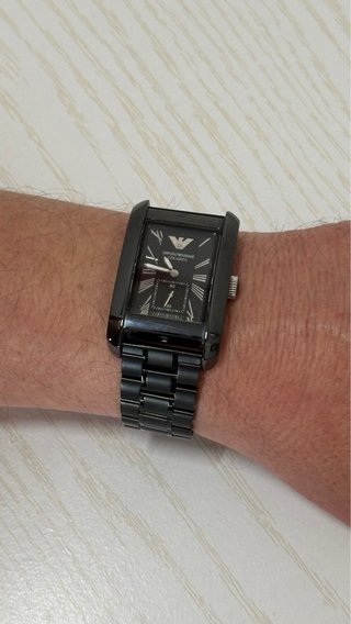 Emporio Armani AR1406 - reloj negro total black