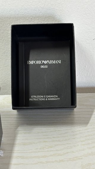 Emporio Armani AR1406 - reloj negro total black