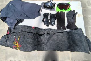 Equipo completo snowboard BURTON.