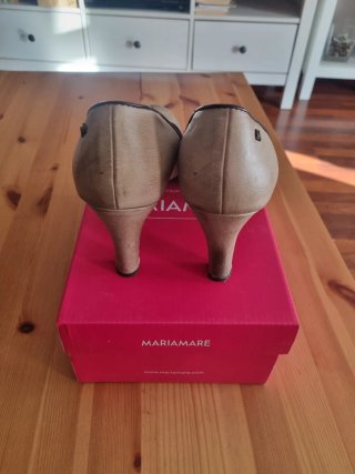 Zapatos de tacón MARIA MARE beige/marrón