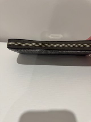 Cartera Michael Kors plateada efecto piel serpient