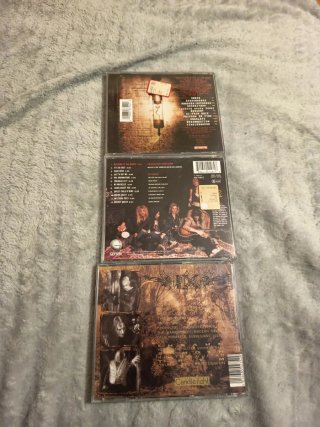 CD Fear Factory, Guns N' Roses, Equilibrium