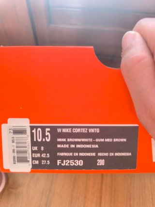 Nike Cortez Vintage Beige/Bianco