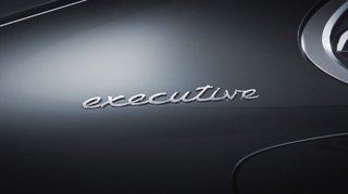 Emblema Porsche Executive Preto
