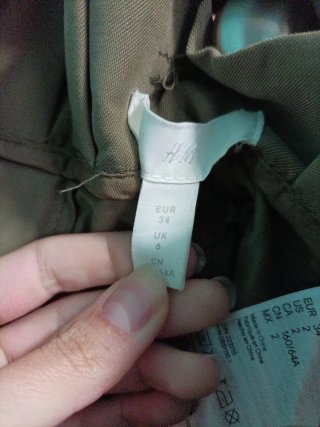 Pantalones verde militar