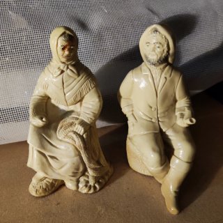 Antiguas figuras de pareja