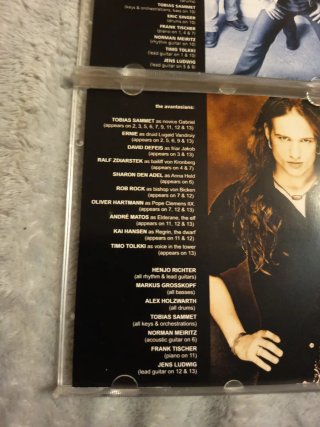 Avantasia The Metal Opera Pt. I & II 2 CD lotto