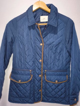 Chaqueta Unit acolchada azul talla S