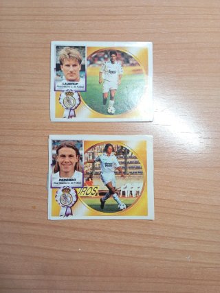 Cromos Liga 94/95 Laudrup y Redondo