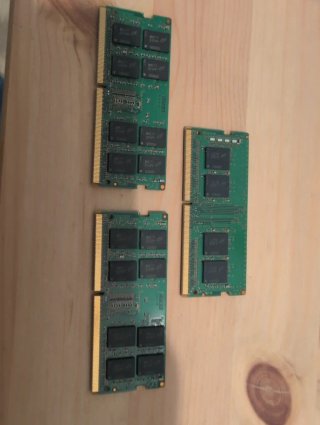 3x SK Hynix 16GB DDR4 SODIMM Portátil