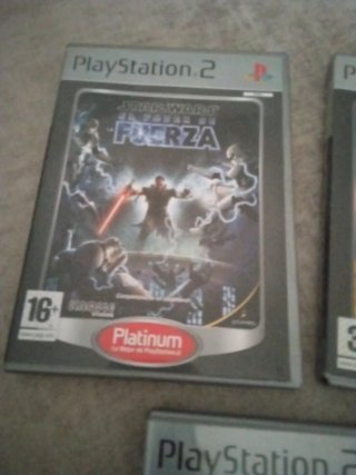 Pack 3 Juegos Star Wars PS2