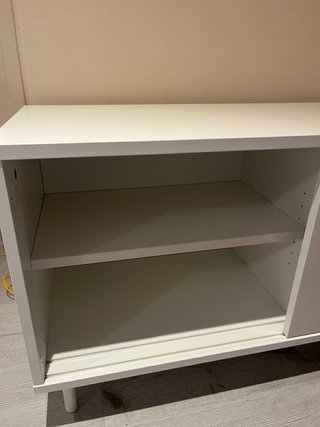 Mueble zapatero blanco