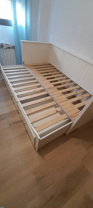 Diván cama Ikea con cajones