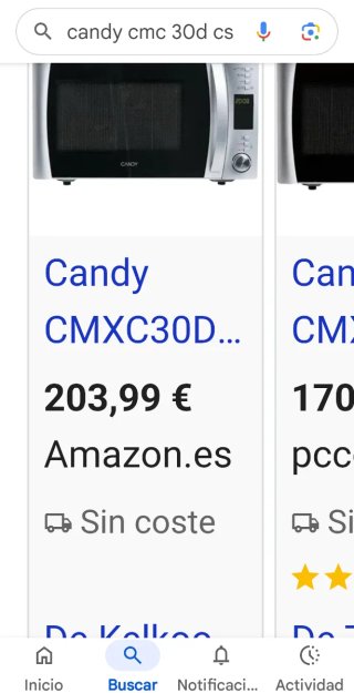 Microondas Candy CMC 30D CS