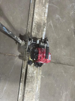 Regla vibrante honda para hormigón