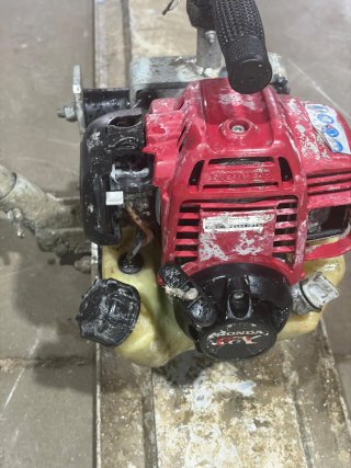 Regla vibrante honda para hormigón