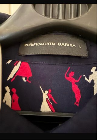 Camisa Purificación García Estampada Talla L