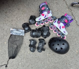 Pack Patinaje Talla Ajustable + Protecciones