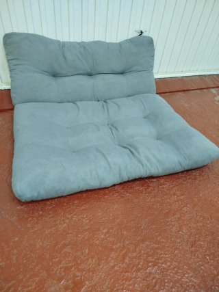 Cojín para palet gris