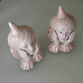 CERAMICA. Lote de figuras x6
