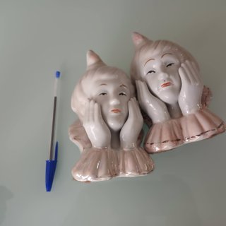 CERAMICA. Lote de figuras x6