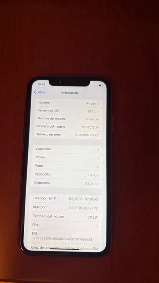 iPhone XR 128 GB Rojo