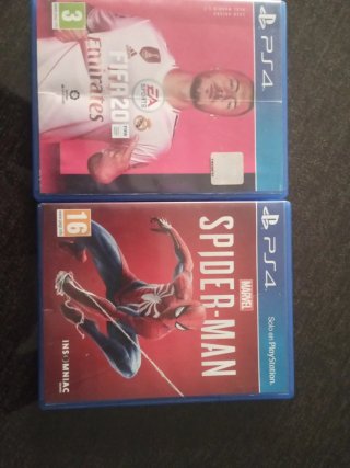 FIFA 20 e Spider-Man PS4 2X20