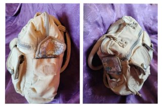 BOLSO DE LONA BEIGE