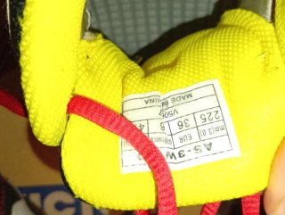 Zapatillas Bádminton Victor Blancas/Rojas