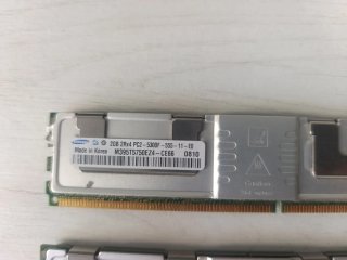 4x Samsung 2GB DDR2 PC2-5300 Memoria RAM