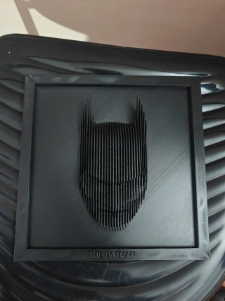Quadro 3D Batman - Scultura Layered a Parete