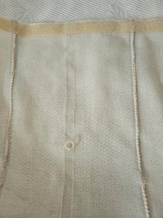 Cortina tipo estor beige