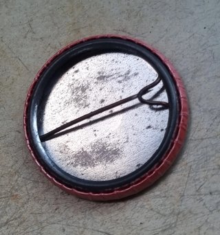 Spilla a bottone Lonsdale London Vintage Y2K