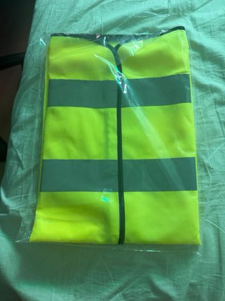 Chubasquero Glovo Amarillo Talla L + Chaleco