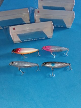 Señuelos Blux Natrix 60mm 6gr (4 unidades )