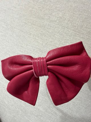 Diadema Bimba y Lola Piel Lazo Rojo