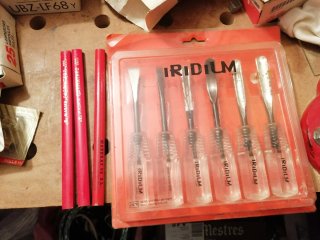 Juego de formones IRIDIUM