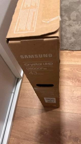 Samsung Crystal UHD 43" U8000F TV LG Sony Hisense