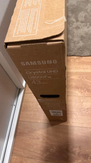 Samsung Crystal UHD 43" U8000F TV LG Sony Hisense