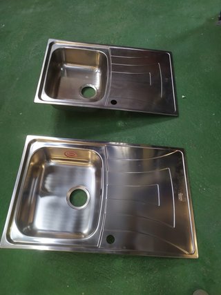 Fregadero Teka 1 Seno + Escurridor Inox 800x500