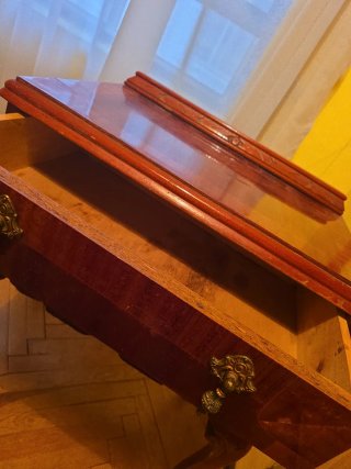 Mesilla vintage madera con cajones