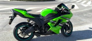 Kawasaki Ninja ZX6R Verde