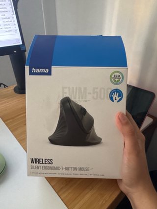 Ratón ergonómico Hama EWM 500