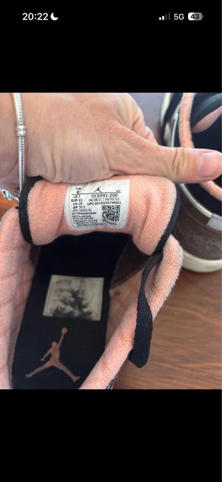 Jordan 1 Low Marroni Bianche